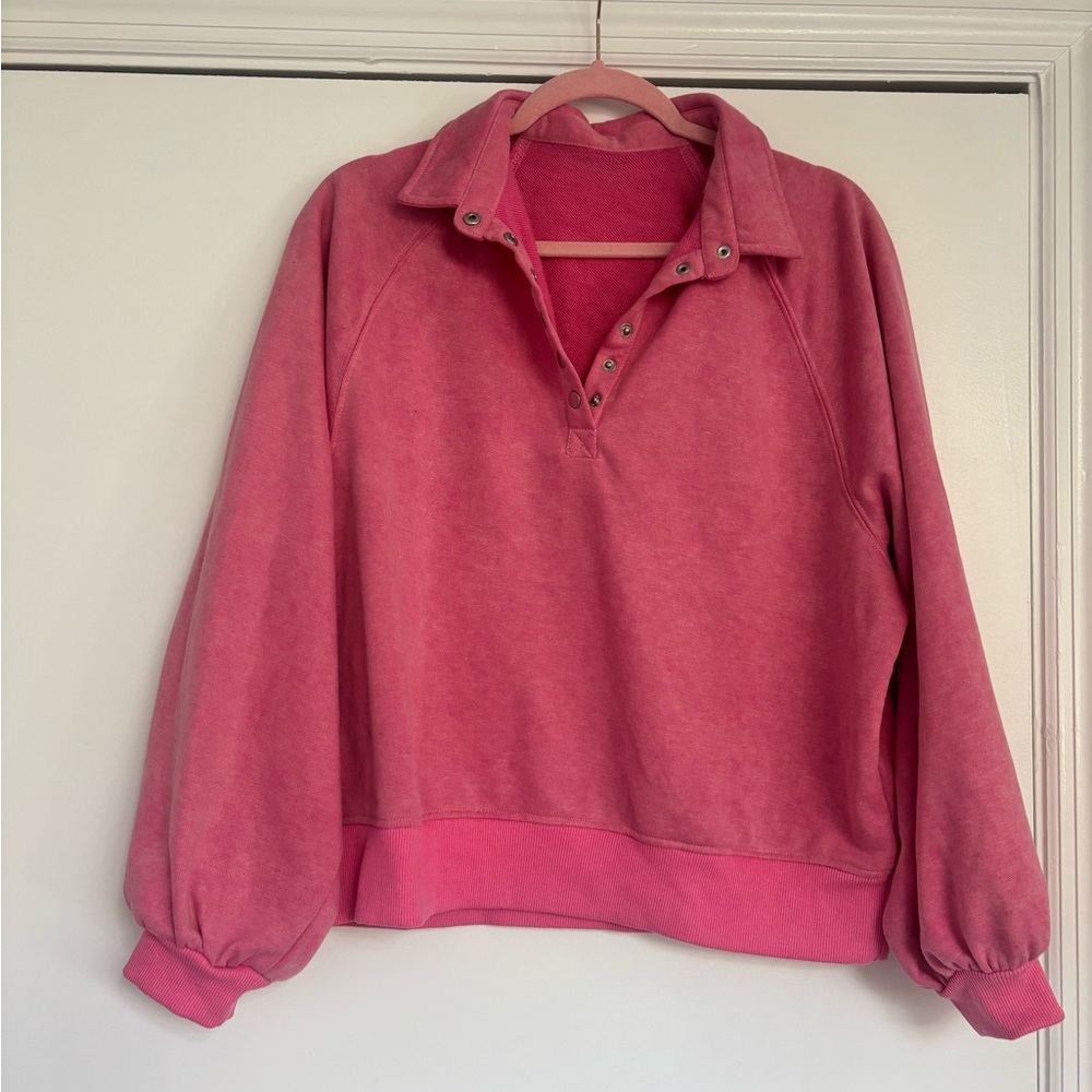 Vibrant Pink Sweatshirt